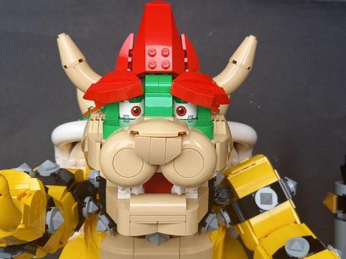 Lego ZGAN minifig 71411 Super Mario Machtige Bowser, Kinderen en Baby's, Speelgoed | Duplo en Lego, Zo goed als nieuw, Lego, Complete set