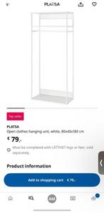 Platsa open clothes hanging unit, Huis en Inrichting, Kasten | Kledingkasten, Ophalen of Verzenden, Zo goed als nieuw, 25 tot 50 cm