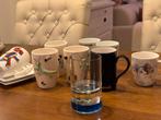 Diverse bekers, mokken, kop en schotels, Huis en Inrichting, Ophalen of Verzenden, Porselein, Overige stijlen, Kop(pen) en/of Schotel(s)