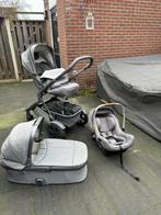 Nuna demi grow frost + pipa next autostoel en base, Gebruikt, Luchtbanden, Combiwagen, Ophalen