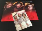 The Bee Gees…boek biografie met poster….David Leaf ..1979, Ophalen of Verzenden, David Leaf, Overige