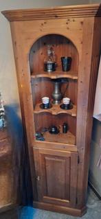 Grenen hoekkast, Ophalen, 50 tot 100 cm, Zo goed als nieuw, Minder dan 100 cm