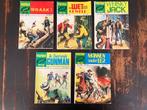 Western Mini-Strips: Wraak! e.a. (5x klassiek, jaren ’70), Meerdere stripboeken, Verzenden, Gelezen
