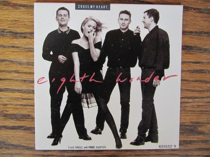 Cross My Heart [3" mini-cd] - Eighth Wonder, Cd's en Dvd's, Cd Singles, Zo goed als nieuw, Pop, 1 single, Maxi-single, Ophalen