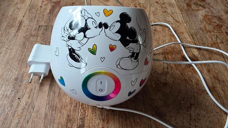 Philips Living Coloyrs Mickey Mouse Nachtlampje met Kleuren, Kinderen en Baby's, Babyfoons, Gebruikt, Minder dan 100 meter, Digitaal