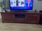 Tv kast+bijpassend salontafel ( kan ook apart natuurlijk ), Ophalen, Gebruikt, 150 tot 200 cm, Koloniaal teakhout