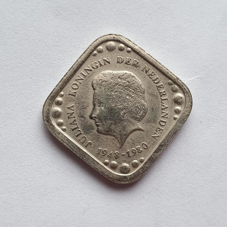 Nederland 5 Cent 1980 - Abdicatie Juliana, Postzegels en Munten, Munten | Nederland, 1 cent, Koningin Juliana, Ophalen of Verzenden