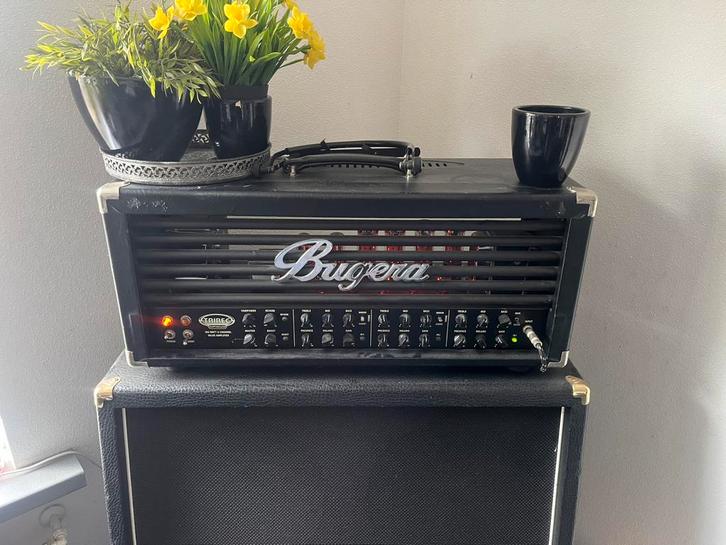 Bugera tricec infinium met footswitch, Muziek en Instrumenten, Versterkers | Bas en Gitaar, Gebruikt, Gitaar, 100 watt of meer