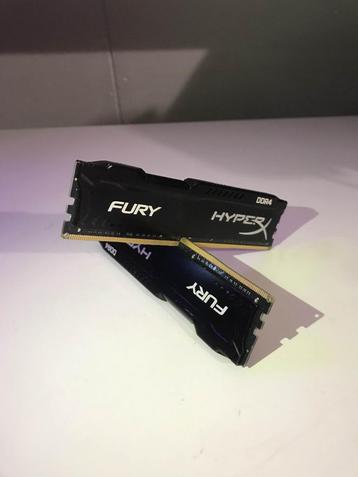 HyperX Fury DDR4 16GB Kit (2x 8GB) – 2133MHz CL14  beschikbaar voor biedingen