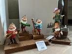Disney 7 dwergen band twee-delig nieuw in doos met kaartjes, Ophalen of Verzenden, Sneeuwwitje of Doornroosje, Nieuw, Beeldje of Figuurtje