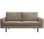 Bank Collin 2,5-zits - Zandkleurig, Huis en Inrichting, Tweepersoons, 75 tot 100 cm, Ophalen of Verzenden, Zo goed als nieuw