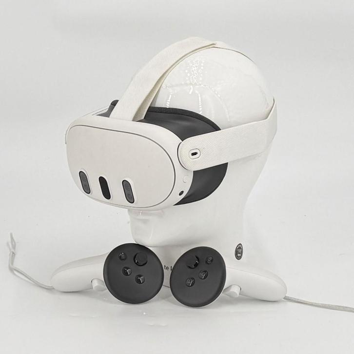 Meta Quest 3 128GB VR-Headset - Wit, Spelcomputers en Games, Virtual Reality, Zo goed als nieuw