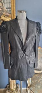 dames kolbert zwart leer maat 36 Ermanno Scervino, Zwart, Nieuw, Ophalen of Verzenden, Ermanno Scervino