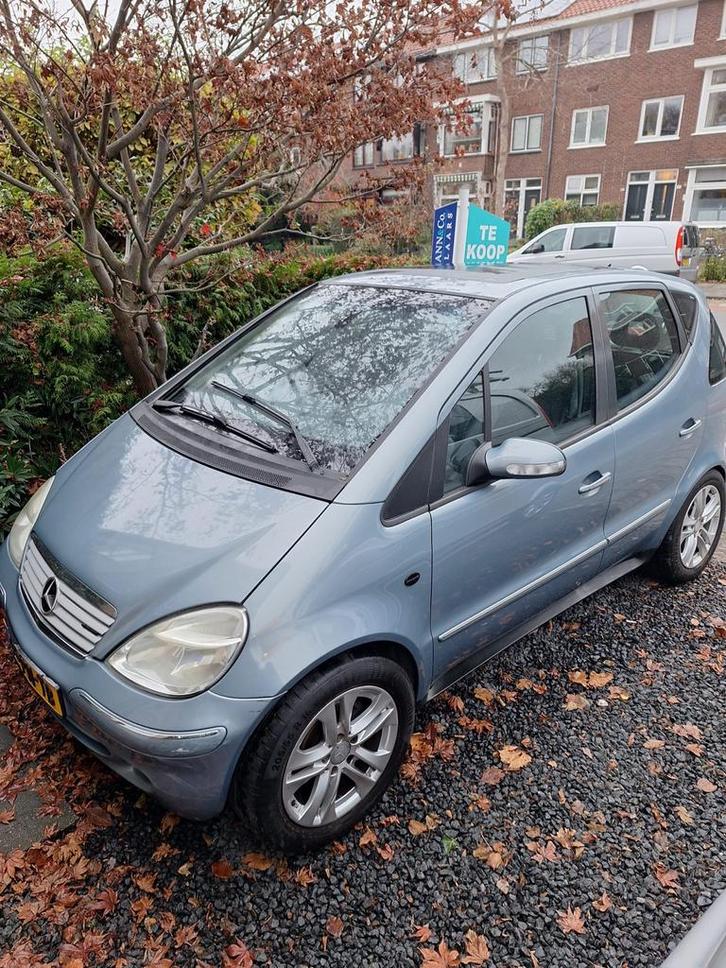 Mercedes-Benz A-Klasse Avantgarde A140 ‘04  panorama dak LPG, Auto's, Mercedes-Benz, Particulier, A-Klasse, ABS, Adaptive Cruise Control