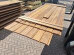 6.67 m2 Halfhouts rabat  - Hardhout - nr: HP47, Tuin en Terras, Palen, Balken en Planken, Ophalen, Nieuw, Planken, Hardhout