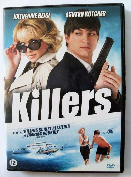 Killers (originele dvd) Katherine Heigl & Ashton Kutcher, Cd's en Dvd's, Dvd's | Komedie, Zo goed als nieuw, Actiekomedie, Vanaf 12 jaar