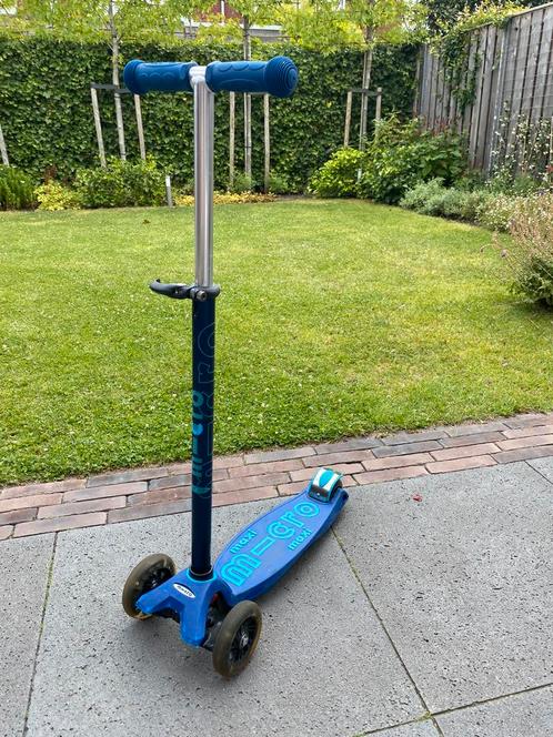 Micro maxi step met LED-wielen, Fietsen en Brommers, Steps, Zo goed als nieuw, Gewone step, Ophalen