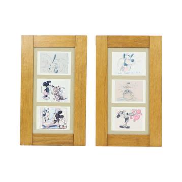 Ingelijste Disney Postkaarten Schetsen The Art Group Memorab beschikbaar voor biedingen