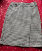 H&M Ruit Rokje Maat 38 - Zakelijk & Casual, Kleding | Dames, Maat 38/40 (M), Zwart, Ophalen of Verzenden, Zo goed als nieuw