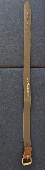 Timbelt leren Riem, Kleding | Dames, Ophalen, 80 tot 90 cm, Bruin, Echt leder