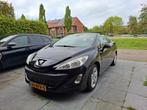 Peugeot 308 1.6 THP CC 2010 Zwart, Auto's, Voorwielaandrijving, 1490 kg, Zwart, Cabriolet