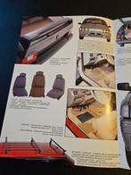 Brochure Citroën BX accessoires, Ophalen of Verzenden, Zo goed als nieuw, Citroën