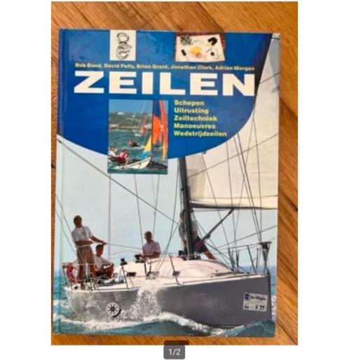 Zeilen schepen-uitrusting-zeiltechniek-manoeuvres-wedstrijd, Watersport en Boten, Zeilen en Zeiltoebehoren, Zo goed als nieuw