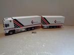 tekno daf 95 xf ssc hen vis combi, Hobby en Vrije tijd, Modelauto's | 1:50, Ophalen of Verzenden, Zo goed als nieuw, Bus of Vrachtwagen