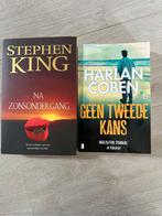 Te koop 2 boeken van Stephen King en Harlan Coben, Boeken, Thrillers, Zo goed als nieuw, Ophalen
