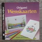 Origami wenskaarten,  Cantecleer hobbywijzer., Nieuw, Cantecleer, Geschikt voor kinderen, Ophalen of Verzenden