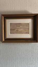 Frans de NOCKER. Schilderijtje 30x38 cm. Mooie lijst, Antiek en Kunst, Ophalen of Verzenden