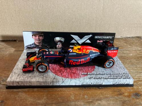✅ Max Verstappen 1:43 2nd Place Japanse GP 2016 editie 13, Verzamelen, Automerken, Motoren en Formule 1, Nieuw, Formule 1, Ophalen of Verzenden