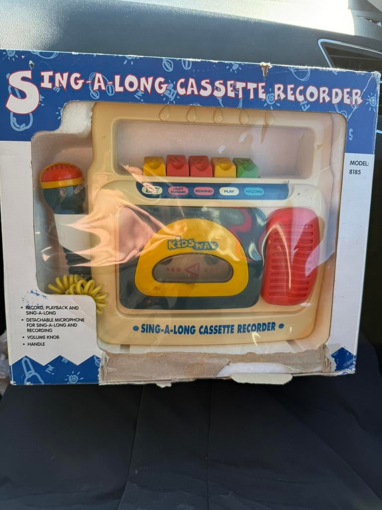 cassette recorder vintage, Ophalen of Verzenden, Gebruikt, Jongen of Meisje