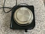 Compacte Elektrische Kookplaat - Ideaal voor Camping!, Witgoed en Apparatuur, Kookplaten, Gebruikt, 3 kookzones of minder, Ophalen of Verzenden
