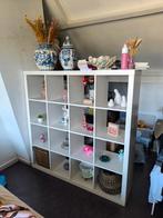 Witte Ikea kallax vakken kast 4x4 vakken, Huis en Inrichting, Ophalen, Gebruikt, 25 tot 50 cm