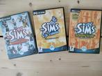The sims 1 set van 3 spellen met 1 in verpakking., Verzenden, 1 speler, Zo goed als nieuw, Vanaf 12 jaar