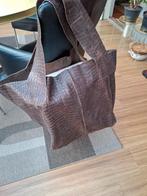 Lederen Big Bag, Ophalen of Verzenden, Zo goed als nieuw