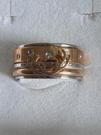 Zilver/rosé IXXXI ring maat 17,5. H10, Overige materialen, Ophalen of Verzenden, Zo goed als nieuw, 17 tot 18
