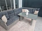 Garden loungeset, Ophalen of Verzenden, Gebruikt, Wicker