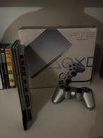 PlayStation 2 silver met orginele doos, Spelcomputers en Games, Spelcomputers | Sony PlayStation 2, Ophalen of Verzenden, Zo goed als nieuw