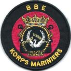 Patch Korps Mariniers BBE  ( met Velcro ), Verzamelen, Militaria | Algemeen, Embleem of Badge, Nederland, Ophalen of Verzenden