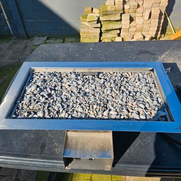Vuurtafel 69x39 rvs inbouw beschikbaar voor biedingen