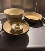 Xenos Toscane servies beige nieuw, Huis en Inrichting, Ophalen of Verzenden, Zo goed als nieuw, Bord(en), Overige stijlen