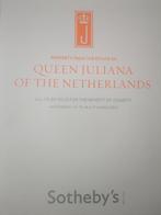 Koningin Juliana Nalatenchap Veilingcatalogus Sotheby's 2011, Antiek en Kunst, Ophalen of Verzenden
