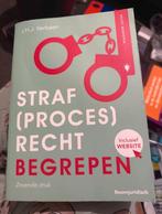 Straf(proces)recht Begrepen - 7e druk, Boeken, Studieboeken en Cursussen, Verzenden, Gamma, Zo goed als nieuw, HBO