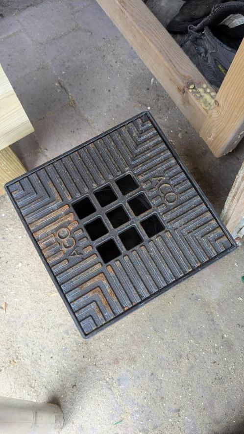 ACO vloerput 20x20cm, Doe-het-zelf en Verbouw, Buizen en Afvoer, Nieuw, Afvoer, Overige materialen, Minder dan 2 meter, Ophalen of Verzenden