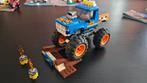 Lego City 60180 Monster truck blauw met schans, Ophalen, Zo goed als nieuw, Complete set, Lego