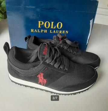 Nieuw Polo Ralph Lauren originele zwarte lage sneakers mt 41 beschikbaar voor biedingen