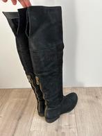 Steve Madden leren laarzen maat 38, Ophalen of Verzenden, Gedragen, Zwart, Hoge laarzen