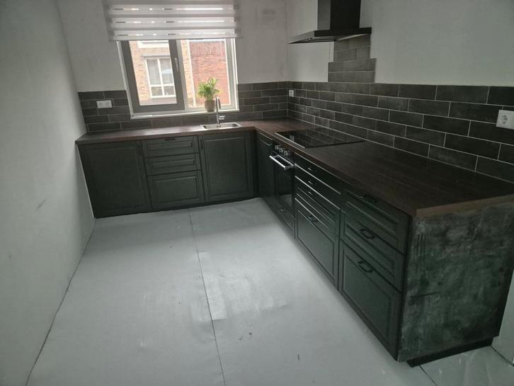 Ikea keuken inlc. Kookplaat, afzuigsysteem,  wasbak en oven, Huis en Inrichting, Keuken | Complete keukens, Zo goed als nieuw